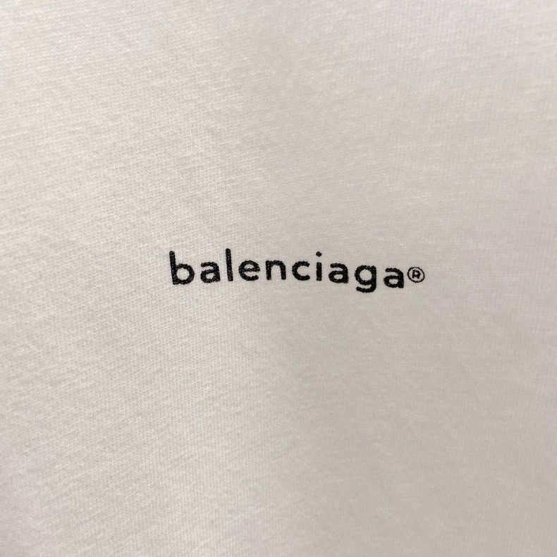 Balenciaga Balenciaga White T-Shirt S Size - dmc Size US S / EU 44-46 / 1 - 4 Thumbnail