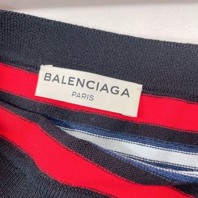 Balenciaga Balenciaga Striped Logo Mini Skirt - dmc Size US 36 / EU 52 - 6 Thumbnail