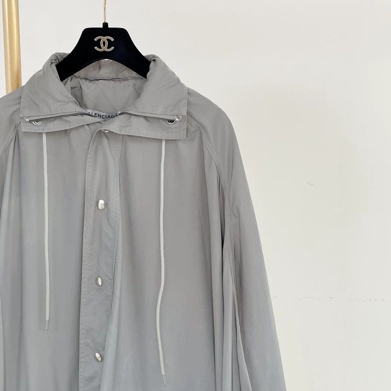 Balenciaga Balenciaga Long Logo Coat Size 34 - dmc Size US XS / EU 42 / 0 - 3 Thumbnail