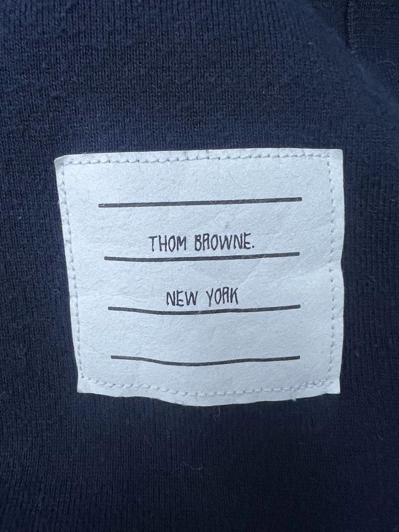 Thom Browne Thom Browne Navy Stripe Sweatshirt 44 - dmc Size US S / EU 44-46 / 1 - 3 Thumbnail
