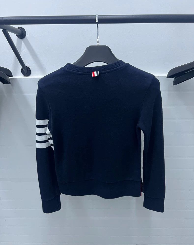 Thom Browne Thom Browne Navy Stripe Sweatshirt 44 - dmc Size US S / EU 44-46 / 1 - 2 Thumbnail