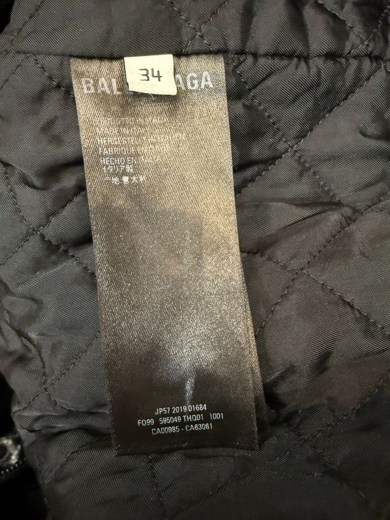 Balenciaga Balenciaga Monogram Teddy Coat - dmc Size US S / EU 44-46 / 1 - 5 Thumbnail