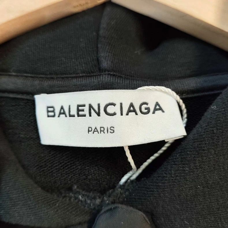 Balenciaga Balenciaga Black Sweatshirt S - dmc Size US S / EU 44-46 / 1 - 3 Thumbnail