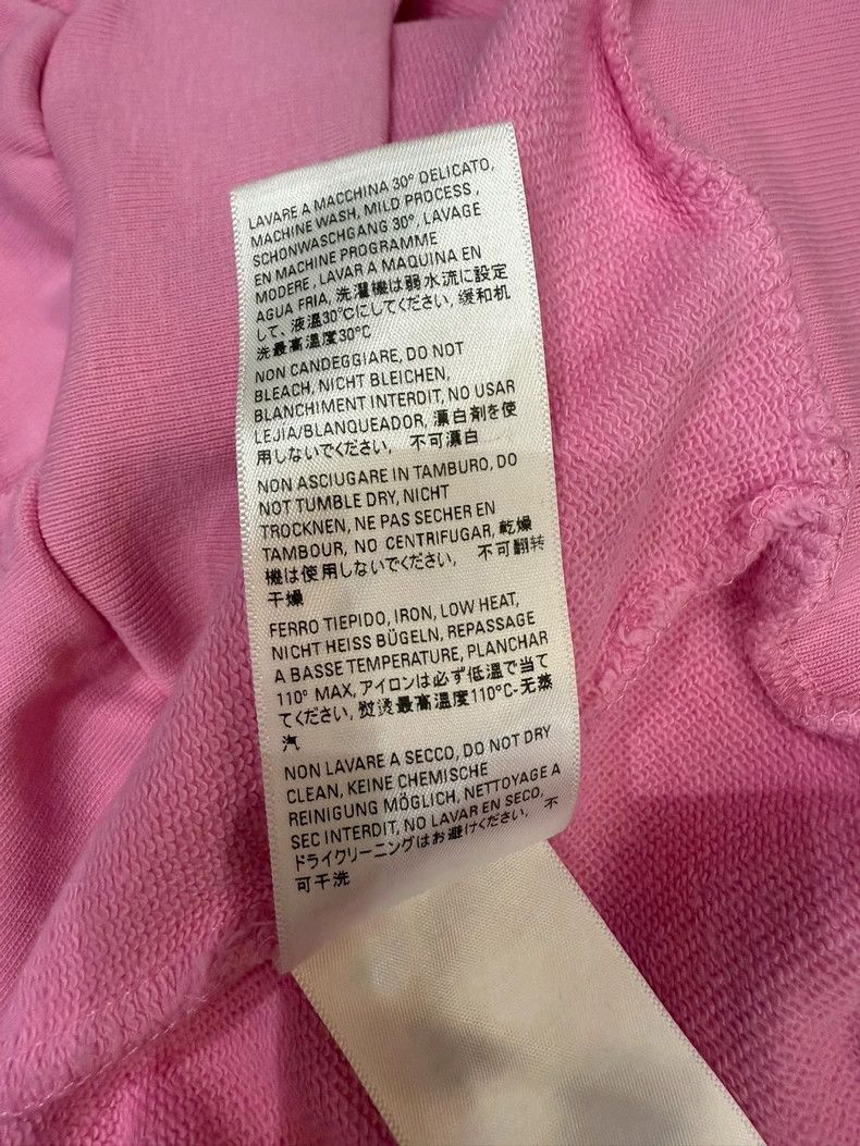 Balenciaga Balenciaga Pink Hooded Sweatshirt - dmc Size US XL / EU 56 / 4 - 6 Thumbnail