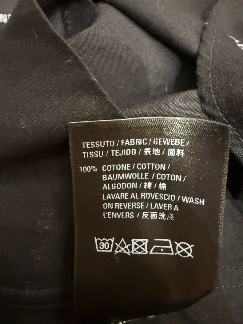 Balenciaga Balenciaga Black Logo Print Shirt - dmc Size US XS / EU 42 / 0 - 7 Thumbnail