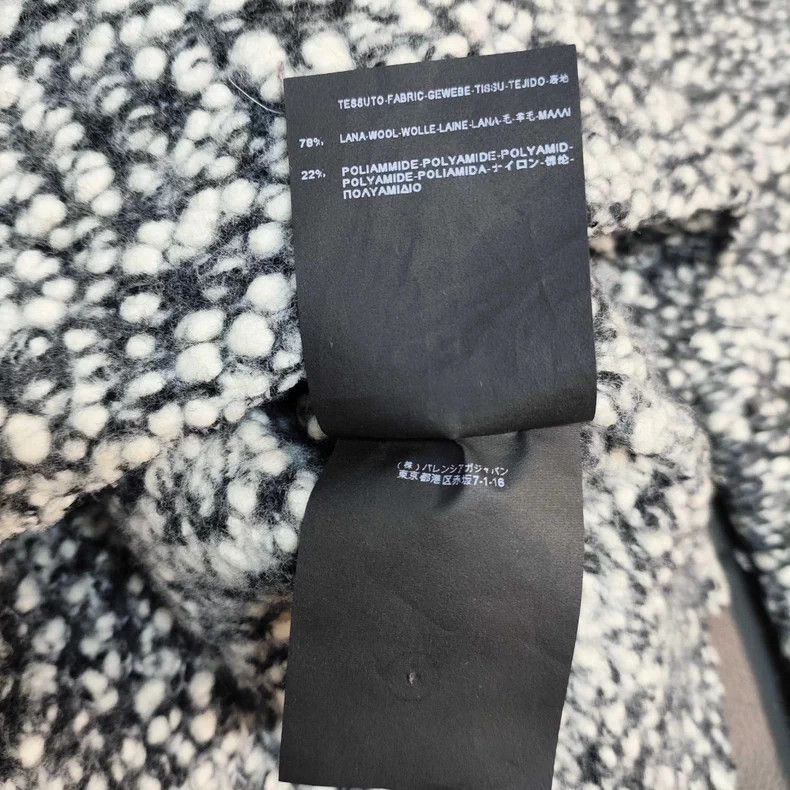 Balenciaga Balenciaga Wool Long Sleeve Gray - dmc Size US S / EU 44-46 / 1 - 5 Thumbnail