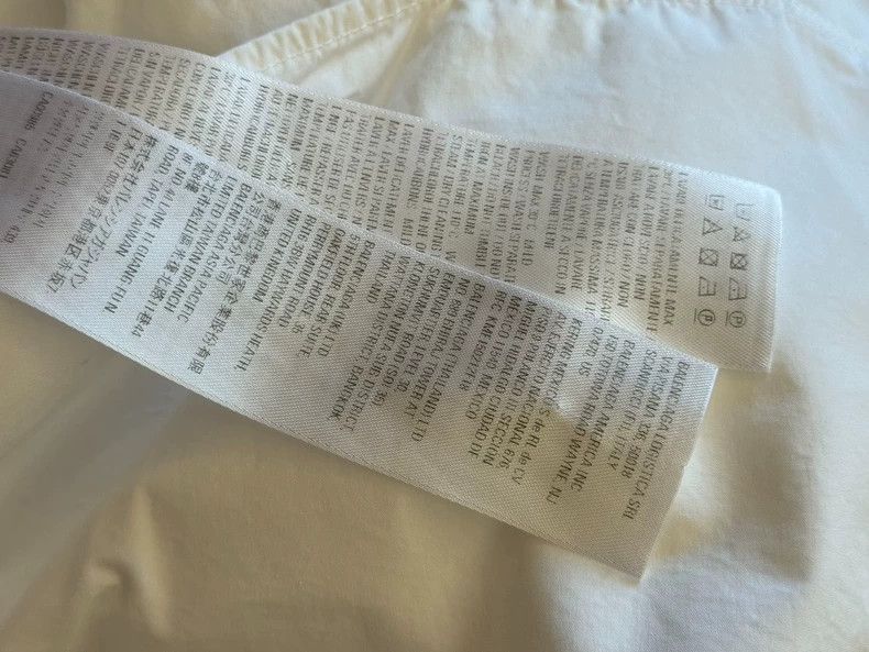 Balenciaga Balenciaga White Irregular Shirt - dmc Size US XS / EU 42 / 0 - 8 Thumbnail