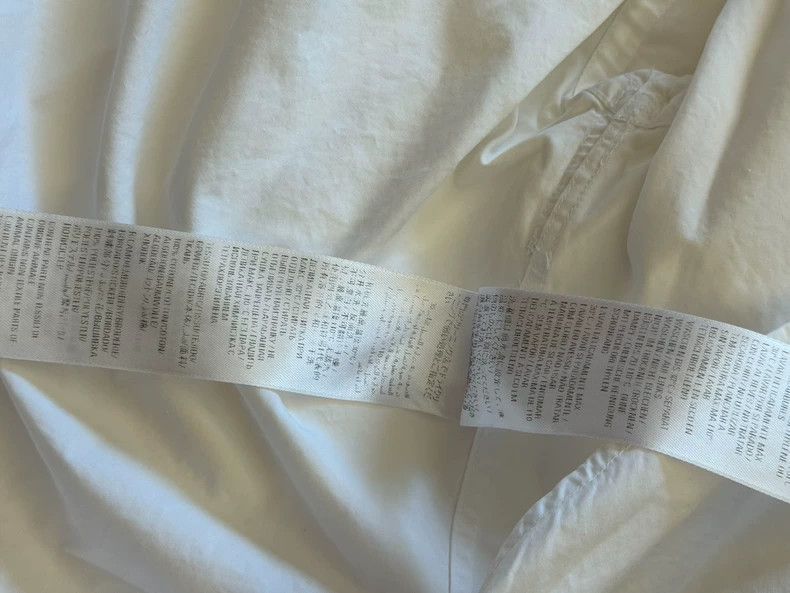 Balenciaga Balenciaga White Irregular Shirt - dmc Size US XS / EU 42 / 0 - 7 Thumbnail