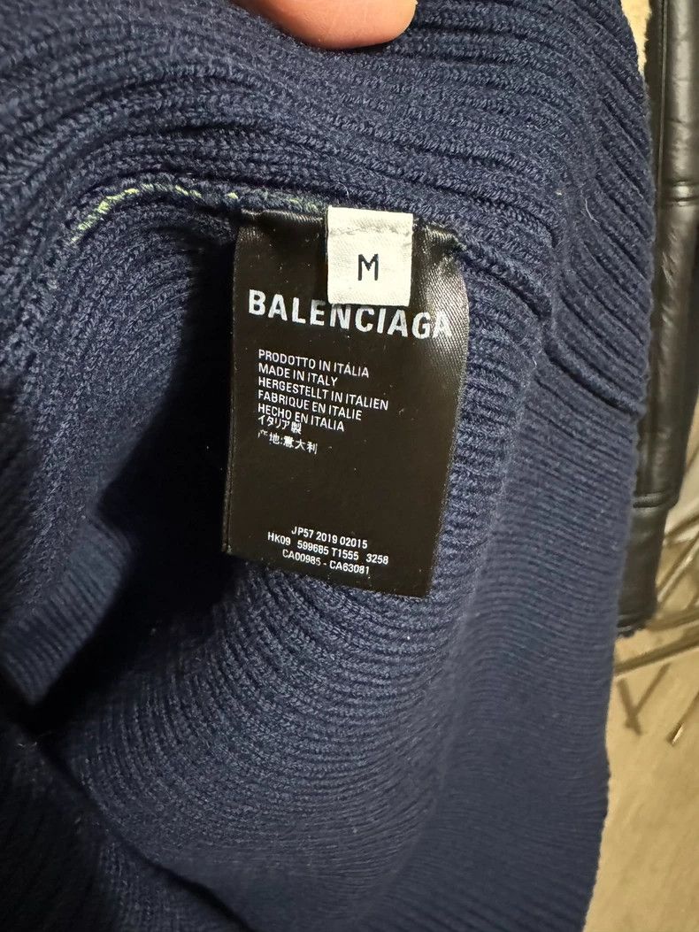 Balenciaga Balenciaga Ombre Knit Sweater - dmc Size US M / EU 48-50 / 2 - 4 Thumbnail