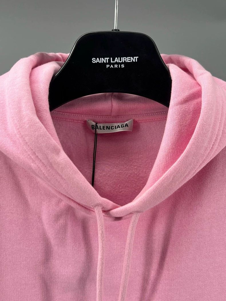 Balenciaga Balenciaga Pink Cotton Hoodie Sweatshirt - dmc Size US XS / EU 42 / 0 - 2 Thumbnail