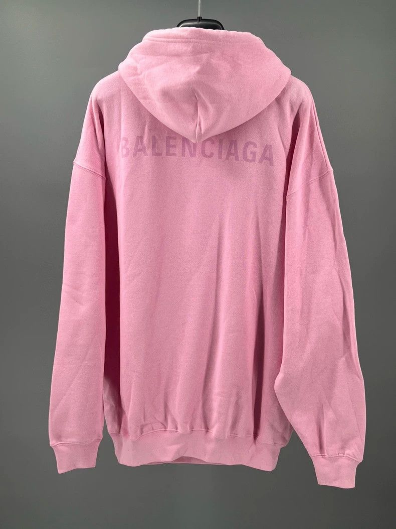 Balenciaga Balenciaga Pink Cotton Hoodie Sweatshirt - dmc Size US XS / EU 42 / 0 - 5 Thumbnail