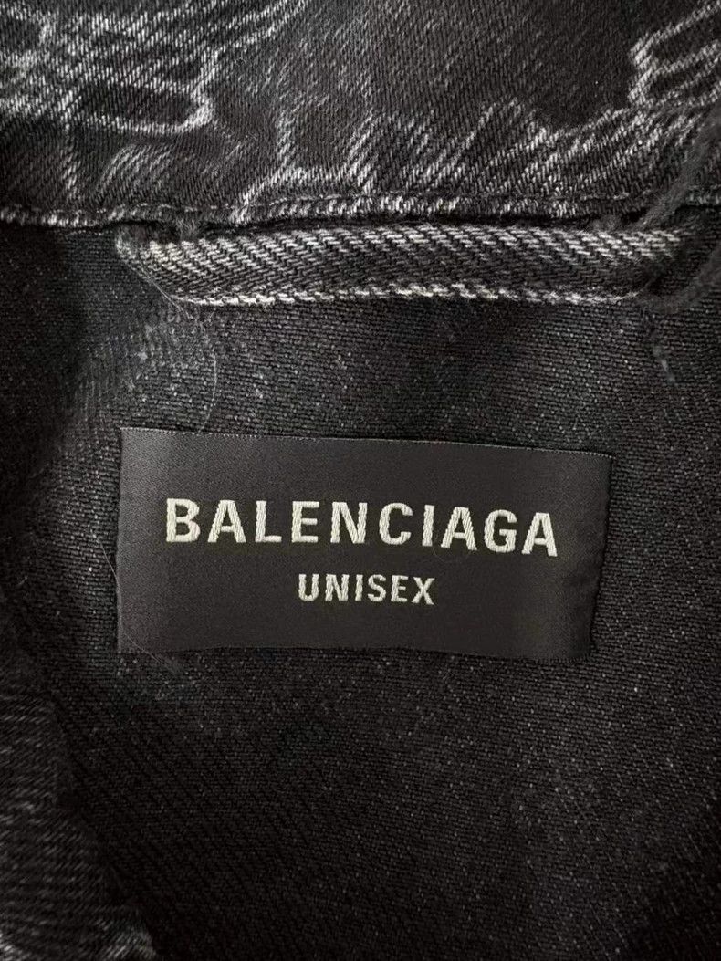 Balenciaga Balenciaga BB Lock Denim Jacket - dmc Size US L / EU 52-54 / 3 - 4 Thumbnail