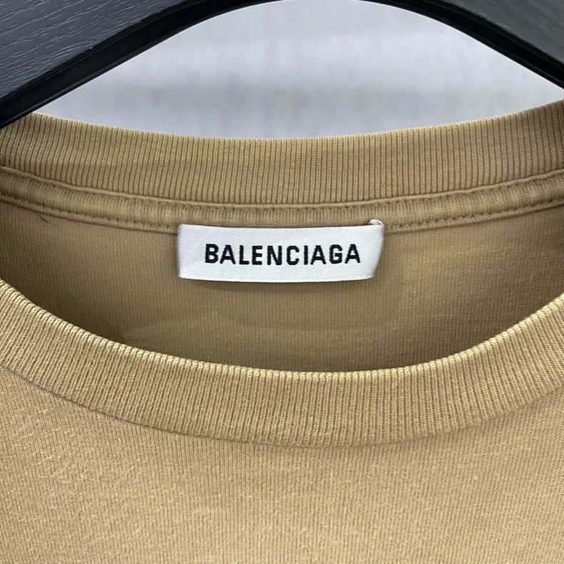 Balenciaga Balenciaga Wheat Logo Print Tee - dmc Size US L / EU 52-54 / 3 - 3 Thumbnail