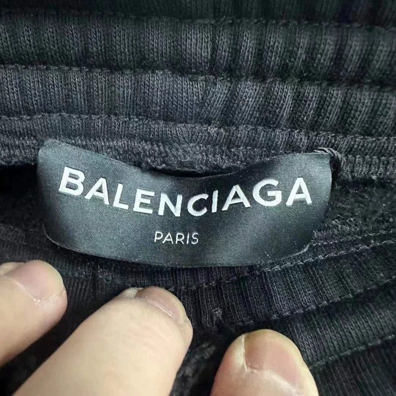 Balenciaga Balenciaga Black Logo Sweatpants XS - dmc Size US 26 / EU 42 - 2 Thumbnail