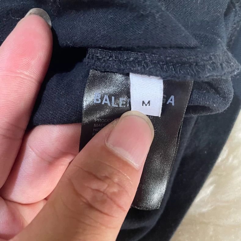 Balenciaga Balenciaga Black Short Sleeve T-Shirt - dmc Size US M / EU 48-50 / 2 - 4 Thumbnail