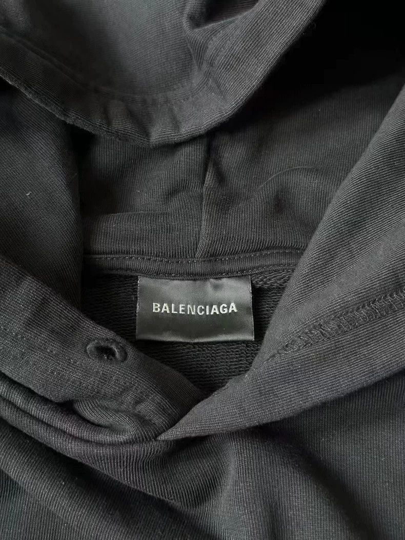 Balenciaga Balenciaga Black Tape Coke Hoodie - dmc Size US L / EU 52-54 / 3 - 3 Thumbnail