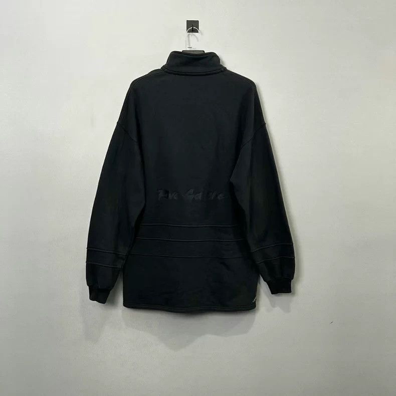 Balenciaga Balenciaga Fleece Half-Zip Jacket Black - dmc Size US M / EU 48-50 / 2 - 3 Thumbnail