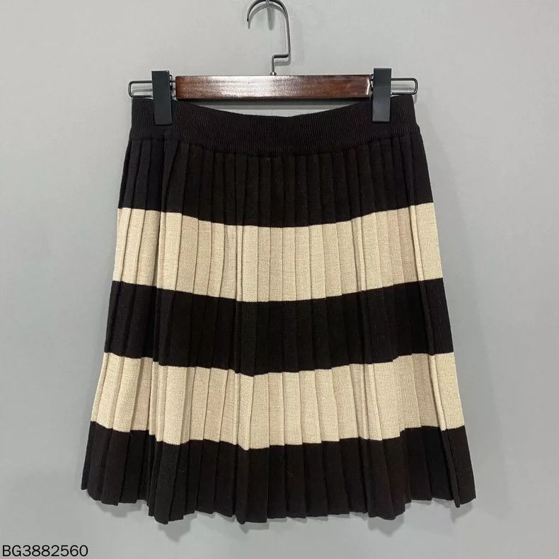 Max Mara MaxMara Striped Casual Mini Skirt Size 24" / US 00 / IT 34 - 2 Thumbnail