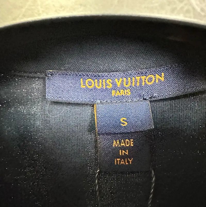 Louis Vuitton Louis Vuitton Women's Cotton Long Sleeve Dress 0089 Size S / US 4 / IT 40 - 3 Thumbnail