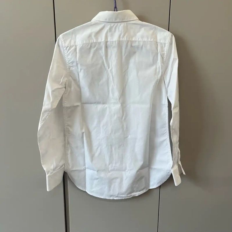 Yves Saint Laurent Saint Laurent White Cotton Women's Shirt 0089 Size ONE SIZE - 2 Thumbnail