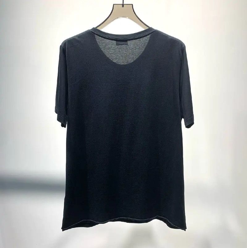Yves Saint Laurent Saint Laurent Black Women's T-Shirt 0089 Size XL / US 12-14 / IT 48-50 - 2 Thumbnail