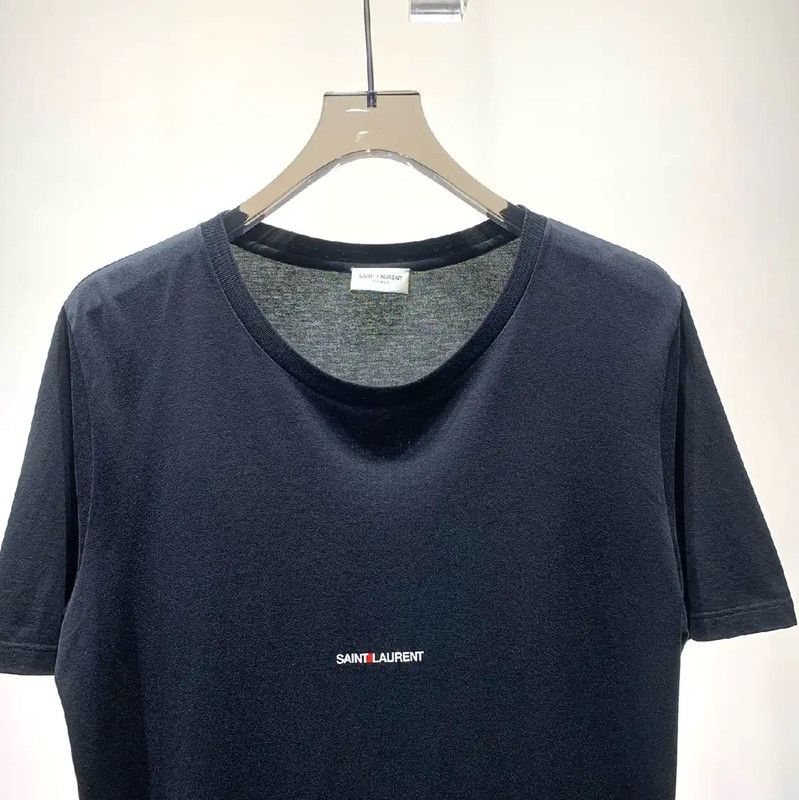 Yves Saint Laurent Saint Laurent Black Women's T-Shirt 0089 Size XL / US 12-14 / IT 48-50 - 5 Thumbnail