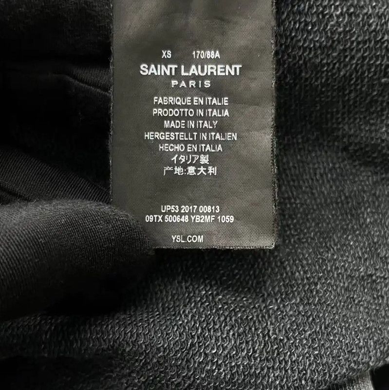 Yves Saint Laurent Saint Laurent Women's Long Sleeve Hoodie 0089 Size XS / US 0-2 / IT 36-38 - 4 Thumbnail