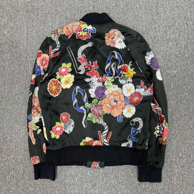 Yves Saint Laurent Saint Laurent Colorful Nylon Women's Jacket 0089 Size S / US 4 / IT 40 - 2 Thumbnail