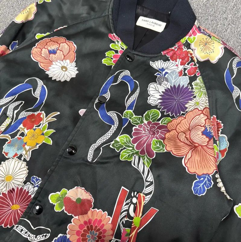 Yves Saint Laurent Saint Laurent Colorful Nylon Women's Jacket 0089 Size S / US 4 / IT 40 - 3 Thumbnail