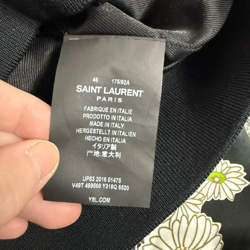 Yves Saint Laurent Saint Laurent Colorful Nylon Women's Jacket 0089 Size S / US 4 / IT 40 - 4 Thumbnail