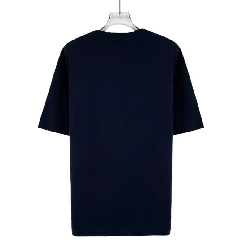 Burberry Burberry Men's Navy Cotton T-Shirt Size XS Size US XS / EU 42 / 0 - 2 Thumbnail