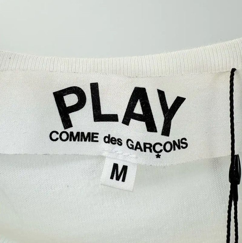 Comme des Garcons COMME des GARÇONS White Men's T-Shirt with Camo Detail 0089 Size US M / EU 48-50 / 2 - 3 Thumbnail