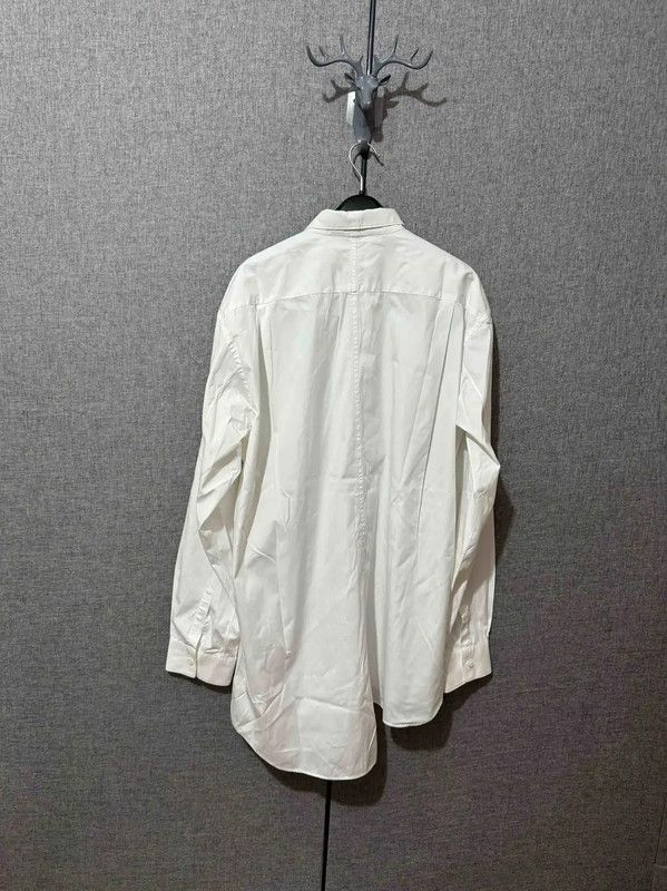 Comme des Garcons Comme des Garçons White Cotton Logo Shirt 0089 Size US XL / EU 56 / 4 - 2 Thumbnail