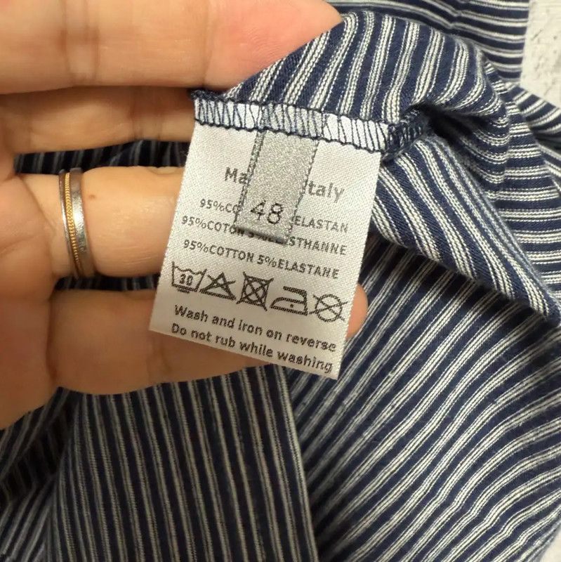 Dior Dior Men's Cotton Logo T-Shirt in Navy 0089 Size US S / EU 44-46 / 1 - 5 Thumbnail
