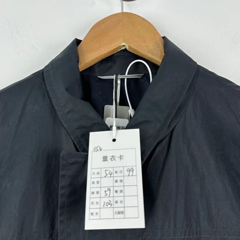 Dior Dior Navy Long Cotton Coat for Men 0089 Size US XL / EU 56 / 4 - 3 Thumbnail