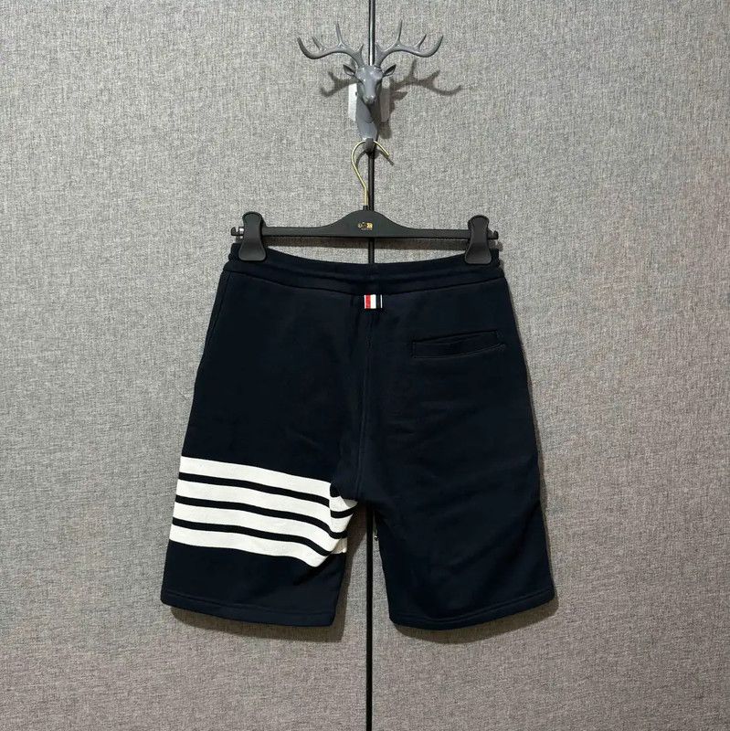 Thom Browne Thom Browne Men’s Colorblock Cotton Shorts 0089 Size US 26 / EU 42 - 2 Thumbnail