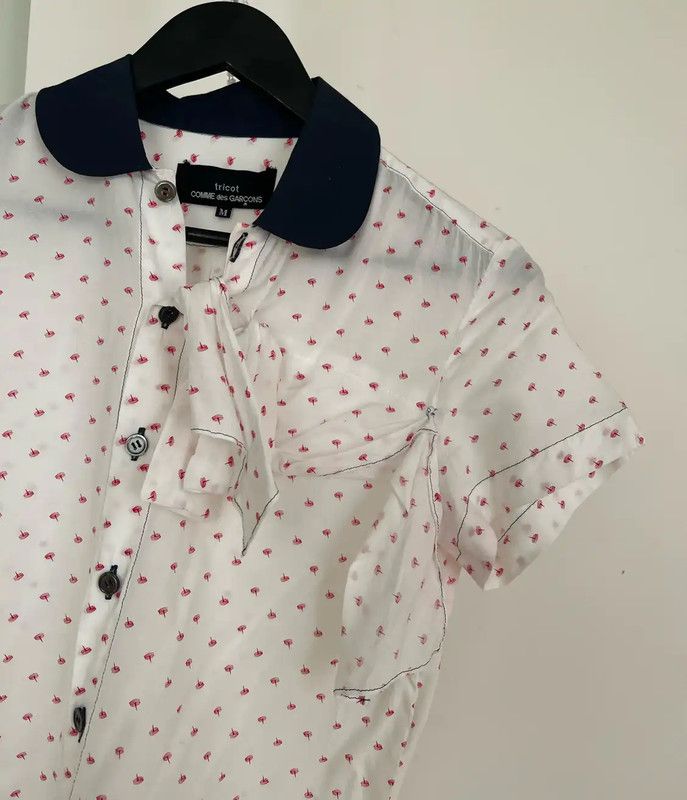 Comme des Garcons Comme des Garçons Beige Women's T-Shirt 0089 Size M / US 6-8 / IT 42-44 - 7 Thumbnail