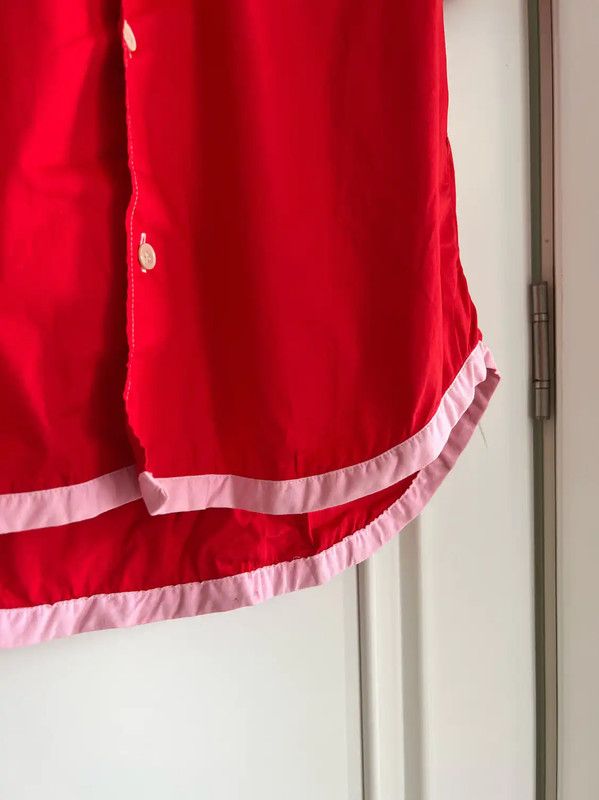 Comme des Garcons Comme des Garçons Red Cotton T-Shirt for Women 0089 Size M / US 6-8 / IT 42-44 - 6 Thumbnail