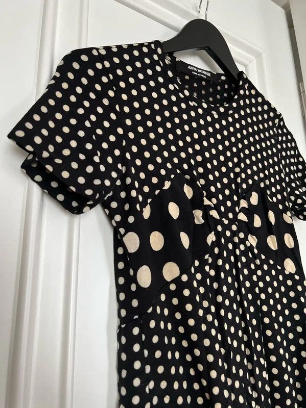 Comme des Garcons COMME des GARÇONS Black Polka Dot T-Shirt 0089 Size M / US 6-8 / IT 42-44 - 2 Thumbnail