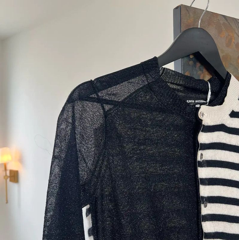 Comme des Garcons COMME des GARÇONS Striped Knit Sweater Size S 0089 Size S / US 4 / IT 40 - 6 Thumbnail