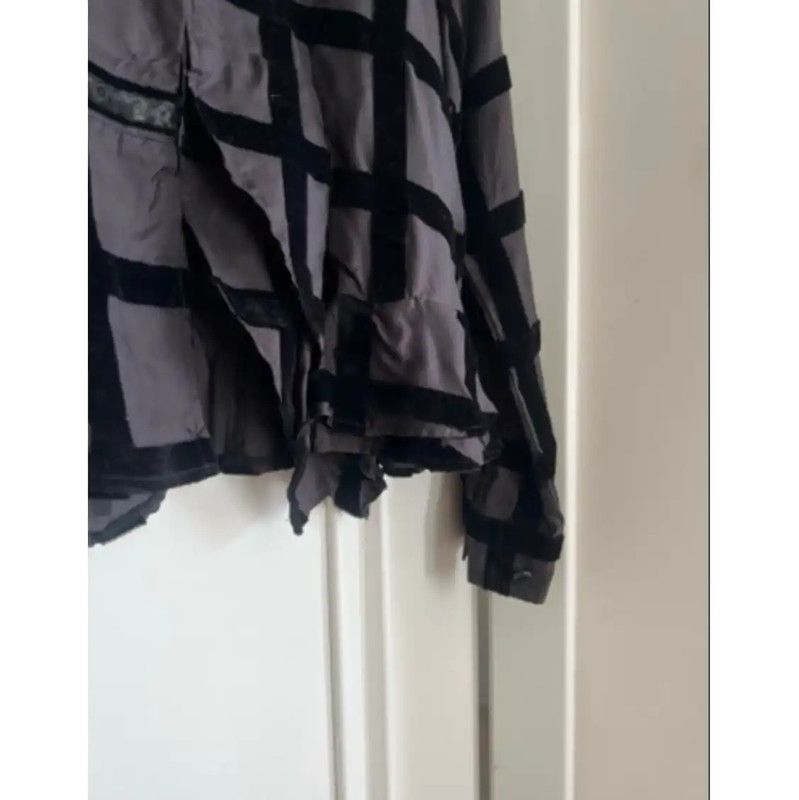 Comme des Garcons Comme des Garçons Black Polyester Women's Cardigan 0089 Size S / US 4 / IT 40 - 5 Thumbnail