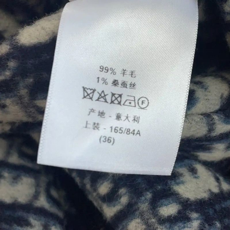 Dior Dior Women's Navy Wool Jacket 0089 Size S / US 4 / IT 40 - 5 Thumbnail