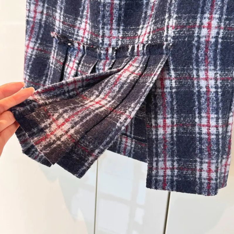 Max Mara MaxMara Colorful Wool Midi Skirt 0089 Size 23" - 6 Thumbnail