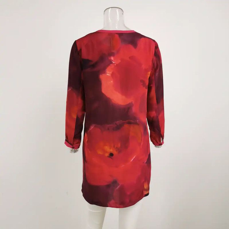 Max Mara MaxMara Pink Silk Print Summer Shirt 0089 Size S / US 4 / IT 40 - 3 Thumbnail