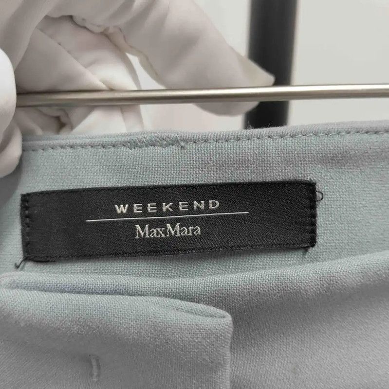Max Mara MaxMara Light Blue Women's Casual Pants 0089 Size 23" - 3 Thumbnail