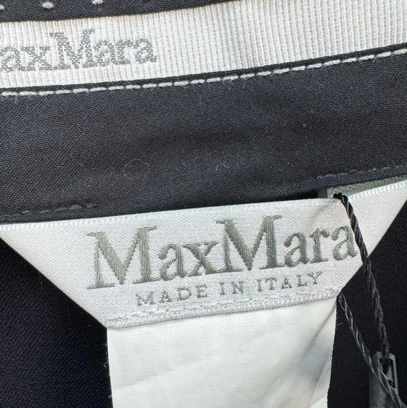 Max Mara MaxMara Spring Autumn Casual Pants in Navy Blue 0089 Size 40" / US 18 - 5 Thumbnail