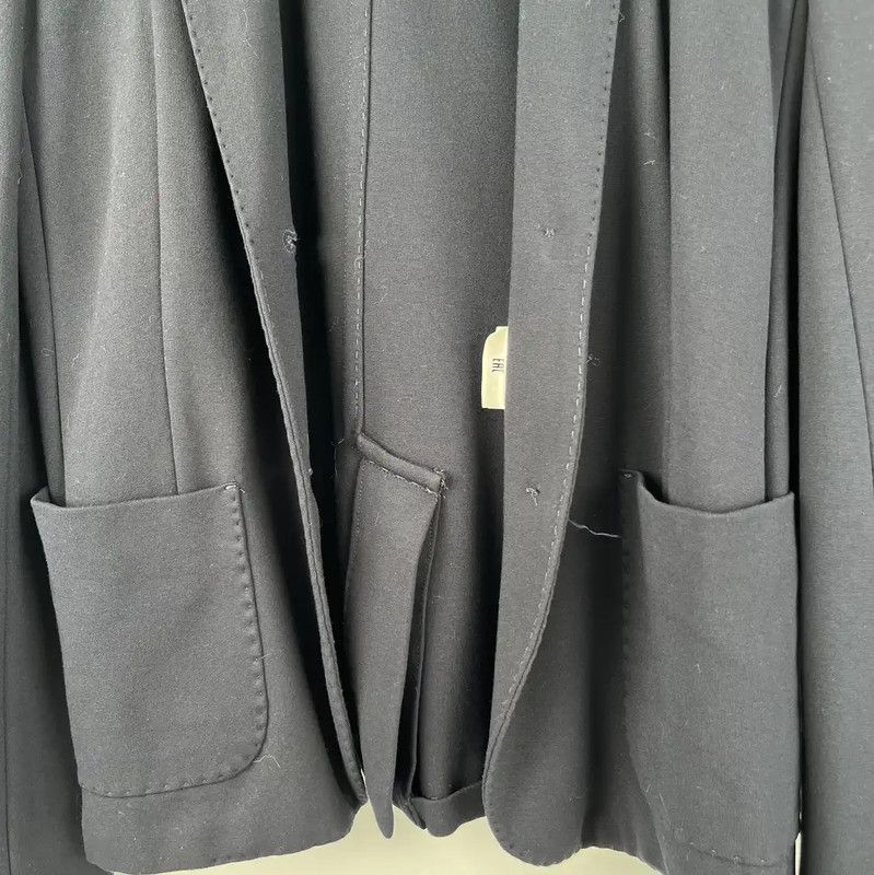 Max Mara MaxMara Black Ladies Jacket for Spring and Fall 0089 Size XS / US 0-2 / IT 36-38 - 4 Thumbnail