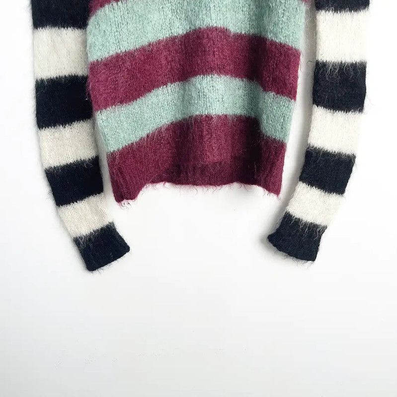 Max Mara MaxMara Multicolor Striped Sweater for Women 0089 Size M / US 6-8 / IT 42-44 - 3 Thumbnail