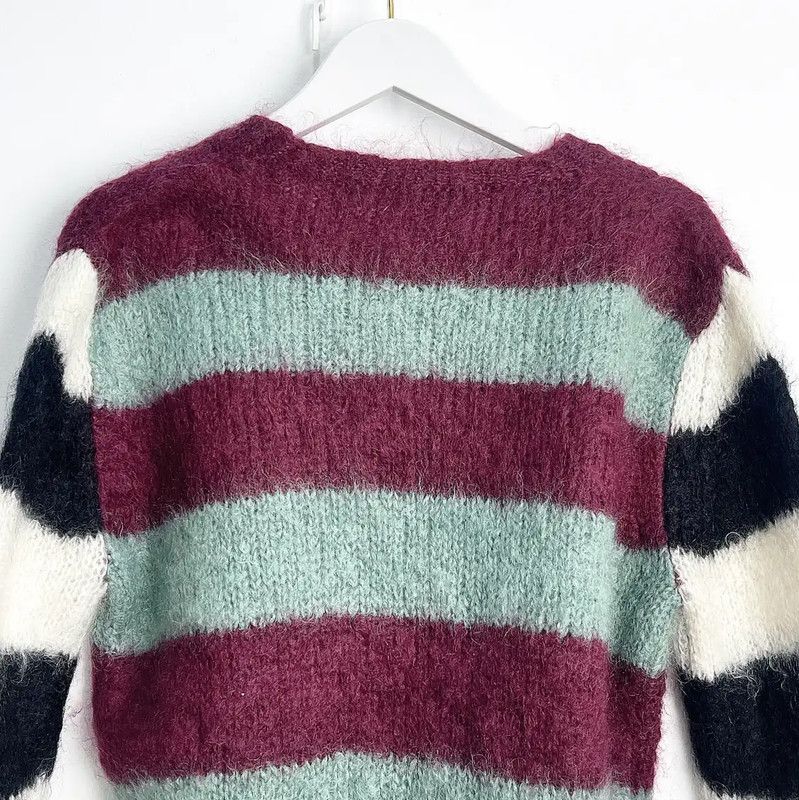 Max Mara MaxMara Multicolor Striped Sweater for Women 0089 Size M / US 6-8 / IT 42-44 - 9 Thumbnail
