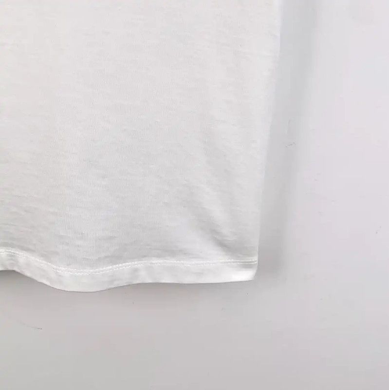 Max Mara MaxMara White Cotton Women's T-Shirt 0089 Size S / US 4 / IT 40 - 5 Thumbnail